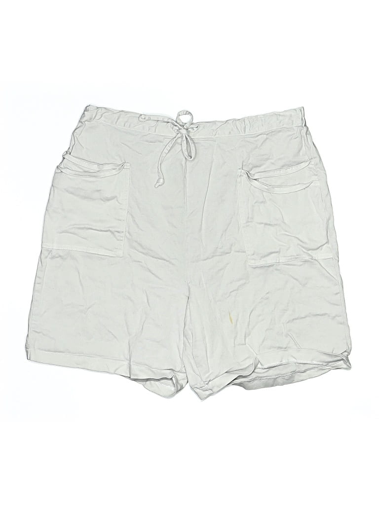 Pre-owned Denim & Co Athletic Shorts In Silver