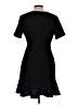 2 Hearts Solid Black Casual Dress Size L - photo 2