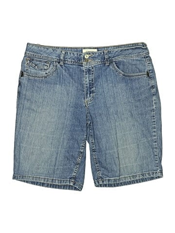 St. John's Bay Denim Shorts (view 1)
