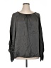 XCVI 100% Rayon Gray Long Sleeve Blouse Size XL - photo 1