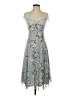 Kirious Floral Gray Cocktail Dress Size XS - photo 1