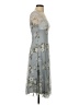 Kirious Floral Gray Cocktail Dress Size XS - photo 4