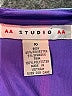 Studio M Graphic Purple Casual Dress Size 10 - photo 7
