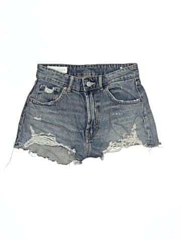 Zara Denim Shorts (view 1)