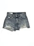 Zara Blue Denim Shorts Size 2 - photo 1
