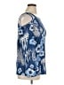 Simonton Says Blue Long Sleeve Blouse Size XL - photo 4