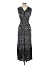 Gottex 100% Polyester Paisley Black Cocktail Dress Size S - photo 1
