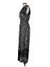 Gottex 100% Polyester Paisley Black Cocktail Dress Size S - photo 5