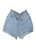 One 5 One 100% Lyocell Blue Denim Shorts Size S - photo 1