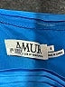 AMUR 100% Polyester Blue Cocktail Dress Size 8 - photo 4