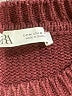 Zara Solid Burgundy Pullover Sweater Size M - photo 7