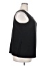 IMAN Black Sleeveless T-Shirt Size 2X - photo 4