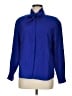 Assorted Brands 100% Polyester Blue Long Sleeve Blouse Size 6 - photo 1