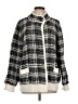 Karl Lagerfeld Paris Plaid Silver Cardigan Size L - photo 1