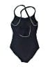 Speedo Solid Black One Piece Swimsuit Size 12 - photo 2