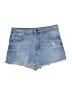 Forever 21 Blue Denim Shorts Size 31 waist - photo 1