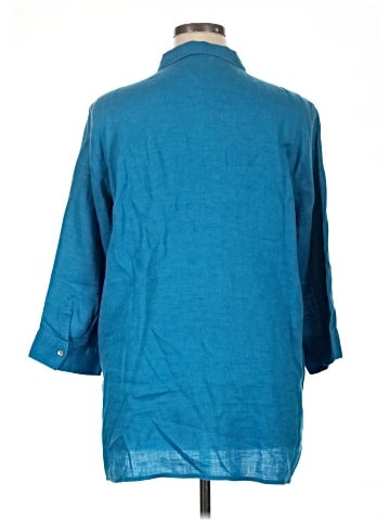 J.Jill 3/4 Sleeve Button-Down Shirt (view 2)