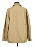 Ann Taylor LOFT 100% Cotton Solid Tan Jacket Size M - photo 2