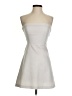 TOBI Solid White Tan Cocktail Dress Size S - photo 1