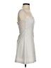 TOBI Solid White Tan Cocktail Dress Size S - photo 4