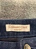 Coldwater Creek Chevron-herringbone Blue Jeans Size 12 - photo 7