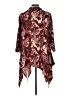 Robert Louis Burgundy 3/4 Sleeve Blouse Size L - photo 2