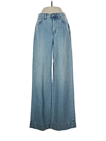 Madewell Superwide-Leg Jeans in Lintz Wash (view 1)