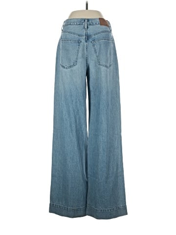 Madewell Superwide-Leg Jeans in Lintz Wash (view 2)