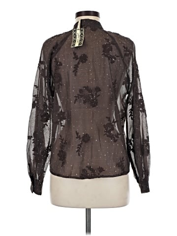 Ultra Pink Long Sleeve Blouse (view 2)