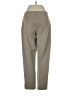 Womyn Solid Gray Casual Pants Size 4 - photo 2