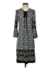 Sahalie Print Blue Casual Dress Size S - photo 1