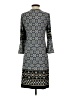 Sahalie Print Blue Casual Dress Size S - photo 2