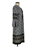 Sahalie Print Blue Casual Dress Size S - photo 4