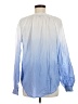Lord & Taylor Blue Long Sleeve Blouse Size M - photo 2