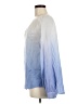 Lord & Taylor Blue Long Sleeve Blouse Size M - photo 5