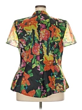 Alex Evenings Short Sleeve Blouse (view 2)