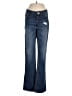 True Religion 100% Cotton Hearts Blue Jeans Size 27 waist - photo 1