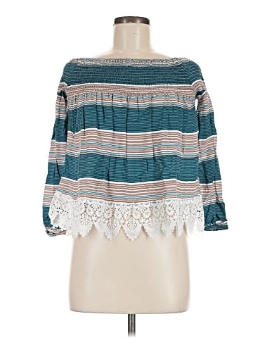 Listicle 3/4 Sleeve Blouse (view 1)