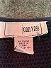 Joan Vass 100% Cotton Black Poncho Size 6 (1) - photo 7