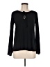 Wyse Black Long Sleeve Blouse Size M - photo 1