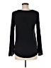 Wyse Black Long Sleeve Blouse Size M - photo 2