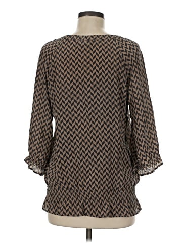 Ellie Kai 3/4 Sleeve Silk Top (view 2)