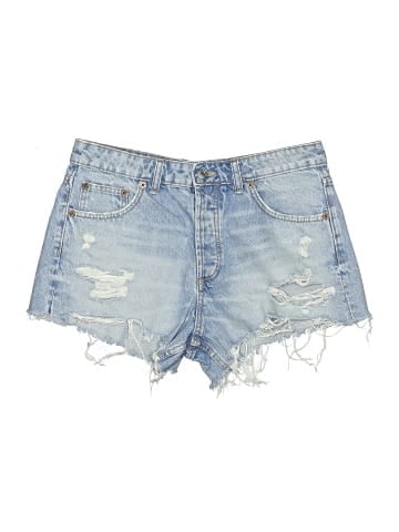 Zara Denim Shorts (view 1)
