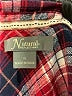 Natural Reflections 100% Cotton Plaid Red Long Sleeve Button-Down Shirt Size XL - photo 7