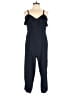 Emma & Michele Solid Blue Jumpsuit Size 10 - photo 1