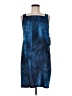 DKNY Tie-dye Blue Cocktail Dress Size 6 - photo 1