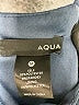 Aqua Solid Blue Casual Dress Size M - photo 7