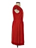 J.Crew 100% Polyester Solid Red Casual Dress Size 4 - photo 4