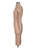 ASOS 100% Polyester Argyle Solid Tan Cocktail Dress Size 0 - photo 5