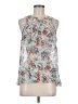 Leifsdottir 100% Silk Silver Sleeveless Silk Top Size M (estimated) - photo 1